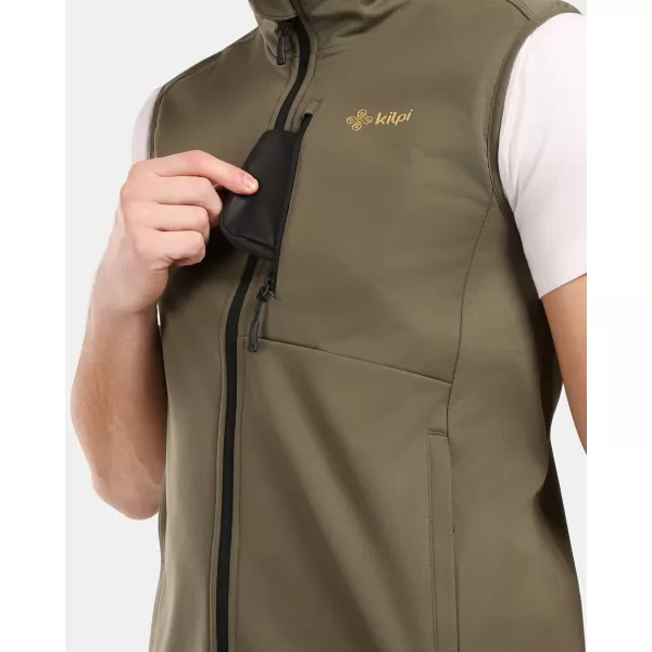  Muški softshell prsluk KILPI NOIL-M 1M0116KI KAKI 
