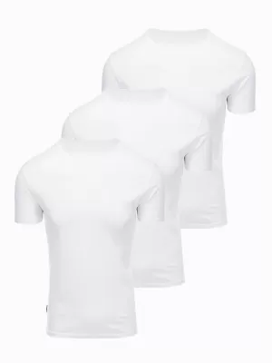 Muška majica kratkih rukava OMBRE OM-TSBS-0268 BIJELA