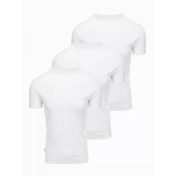  Muška majica kratkih rukava OMBRE OM-TSBS-0268 BIJELA 