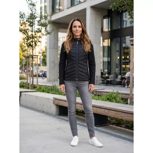  Ženska hibridna jakna MALFINI PREMIUM CROSS 556 CRNA 