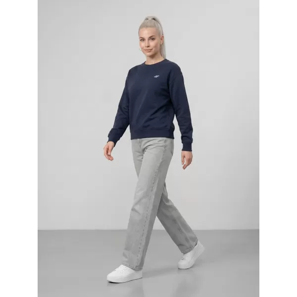  Ženski sweatshirt 4F WMM00TSWSF2534 NAVIKE 