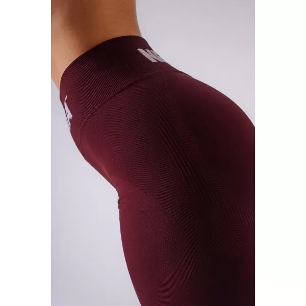  Ženske tajice NEBBIA FLOW SEAMLESS 496 KLARET 