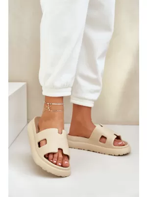 Ženske papuče BOTO BG198 KAKI