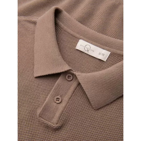  Muška polo majica OMBRE OM-POSS-0178 SVIJETLOSMEĐA 
