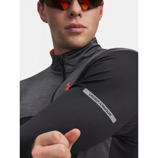  Muška majica kratkih rukava UNDER ARMOUR TECH UTILITY 1/4 ZIP 6004963-002 CRNA 