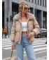 Ženska jakna DSTREET TY5816 KARAMELA