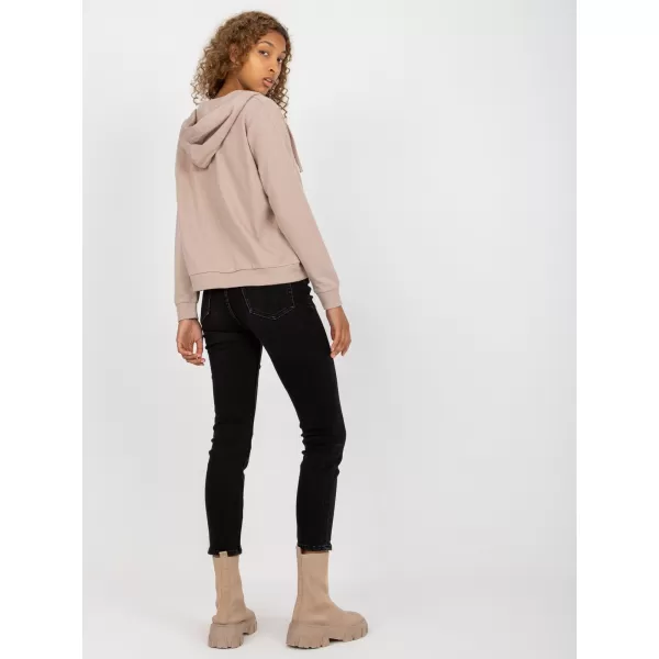  Ženski sweatshirt BASIC FEEL GOOD B-002.65 TAMNO BEŽ 