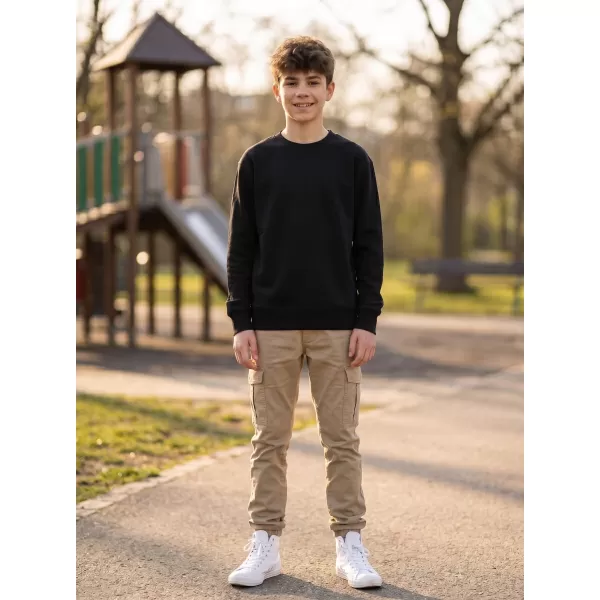  Dječji sweatshirt MALFINI CREW 427 CRNA 