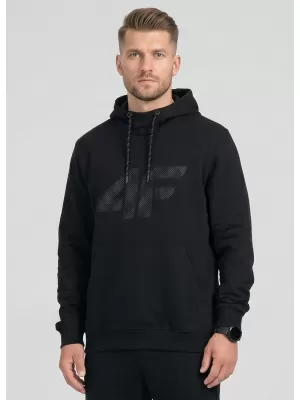 Muški sweatshirt 4F WMM00TSWSM2548 DUBOKA CRNA