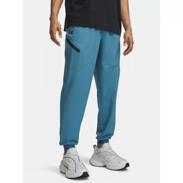  Muške trenirke UNDER ARMOUR UNSTOPPABLE WOVEN JOGGER 1388823-466 PLAVA 