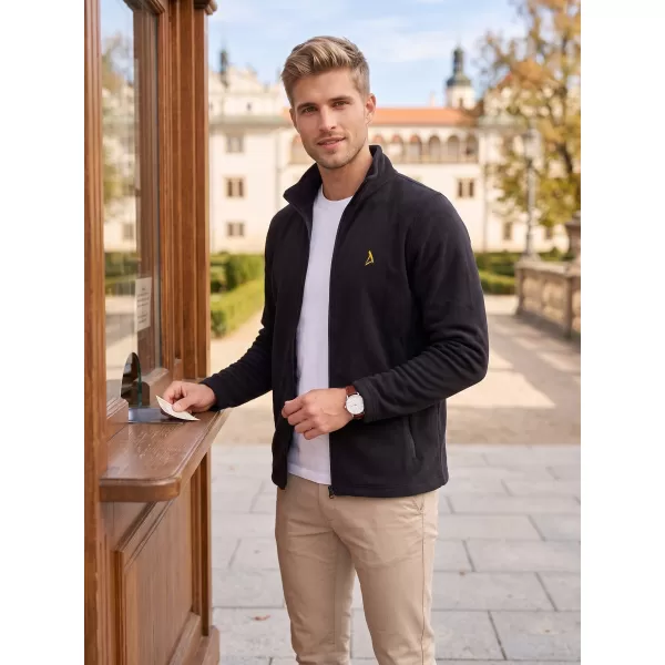  Muška majica od flisa ALTISPORT ALM002852 CRNO I ZLATNO 