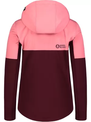 Ženski sweatshirt NORDBLANC HIDA NBSSL8342 RUŽIČASTA