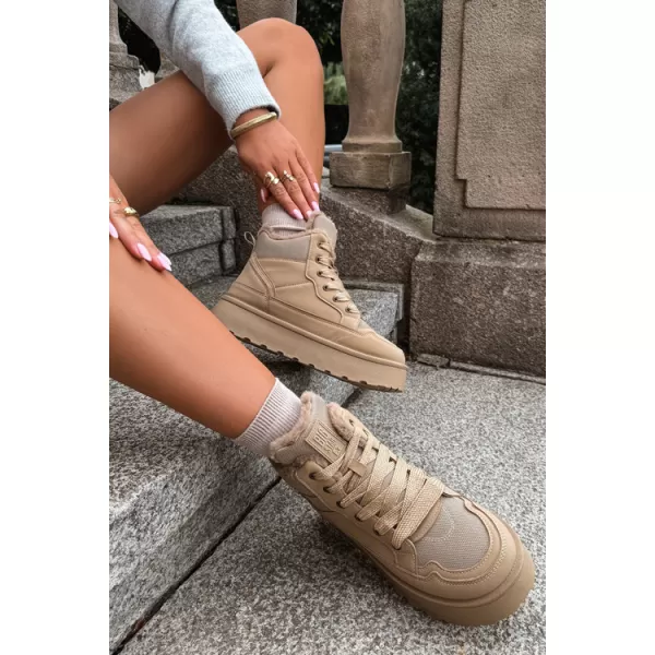  Ženski snjegovići BIG STAR SHOES UU274166 BEŽ 