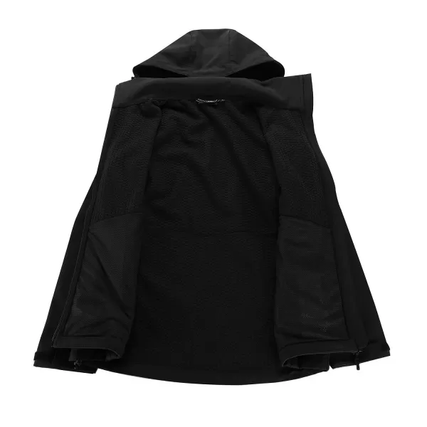  Ženska softshell jakna ALPINE PRO GEDERA CRNA 