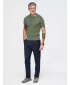 Muška polo majica OMBRE OM-POSS-0180 MASLINA