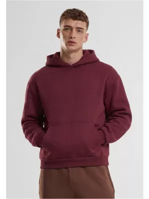 Muški sweatshirt URBAN CLASSICS TB6750-00606 TAMNOCRVENA