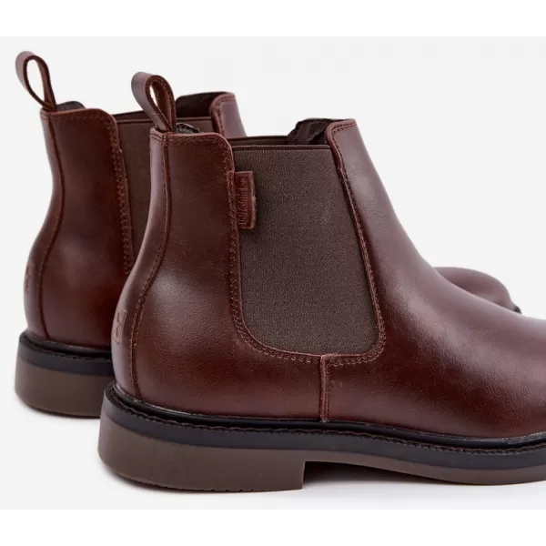  Muške cipele BIG STAR SHOES UU174279 SMEĐE/BEŽ SJENE 