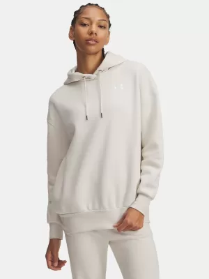 Ženski sweatshirt UNDER ARMOUR ICON FLEECE OS HOODIE 1379495-111 BIJELA