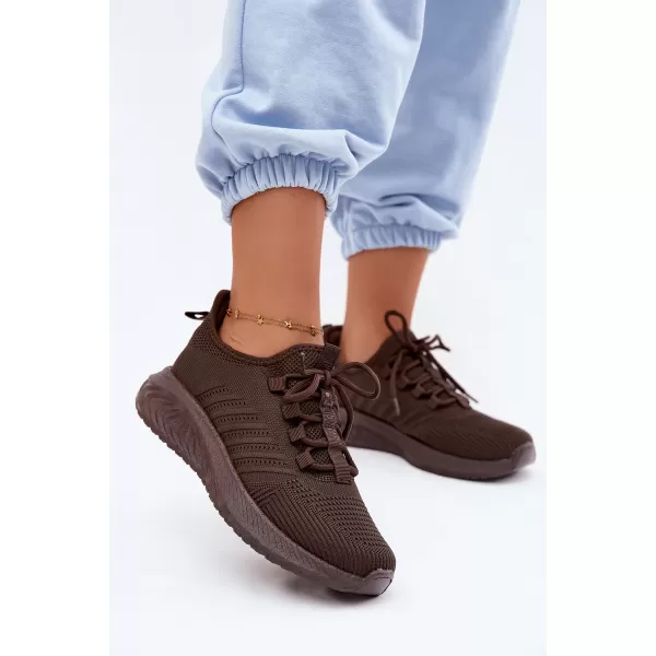  Ženske tenisice BIG STAR SHOES UU274055 SMEĐA/BEŽ 