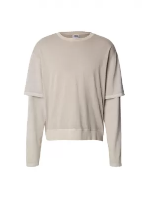 Muška majica kratkih rukava URBAN CLASSICS TB8410-01325 OBLAK