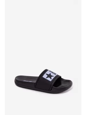Dječje papuče BIG STAR SHOES TT374A003 CRNO/PLAVO