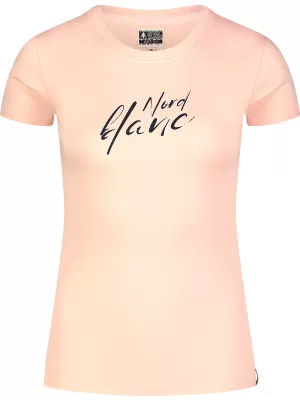Ženska majica kratkih rukava NORDBLANC AFFECTION NBSLT8180 RUŽIČASTA