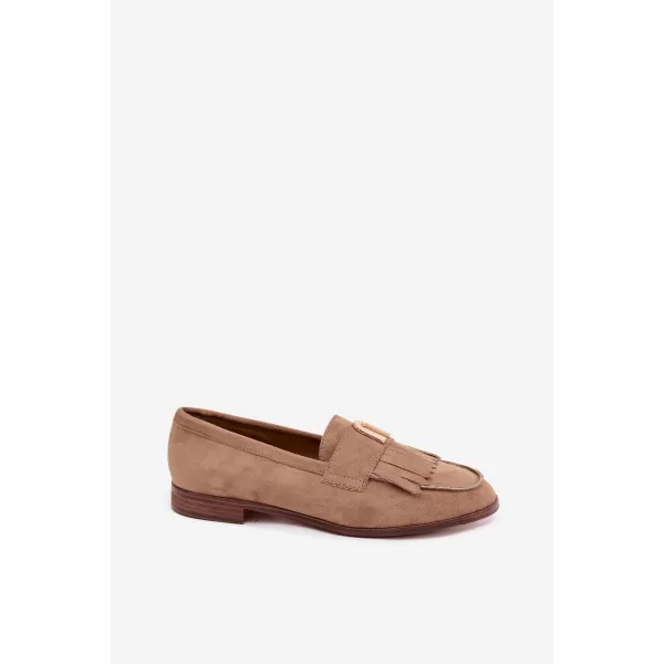  Ženske mokasine BOTO 3742 KAKI 