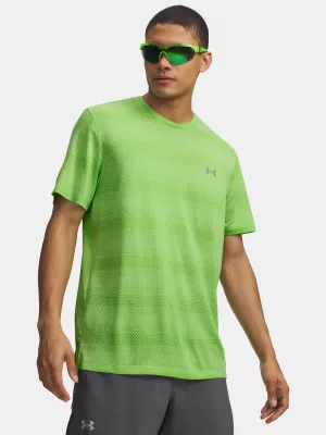 Muška majica kratkih rukava UNDER ARMOUR VELOCITI SS 6009517-712 ZELENA