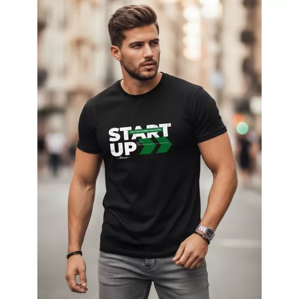  Muška majica kratkih rukava DSTREET NX0150R-BK CRNA 