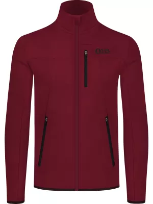 Muški powerfleece duks NORDBLANC MORASS NBSFM8335 TAMNOCRVENA