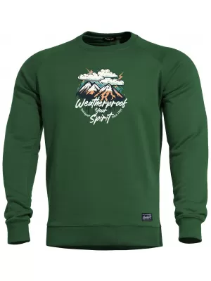 Muški pulover PENTAGON HAWK WEATHERPROOF K09019-WE SPRINGBOK ZELENA