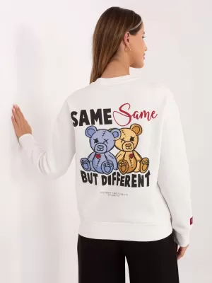 Ženski sweatshirt SUBLEVEL D10608BC02568J BIJELA