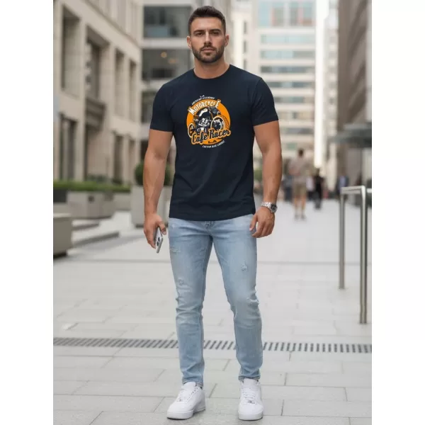  Muška majica kratkih rukava DSTREET NX5095R-NY TAMNOPLAVA 