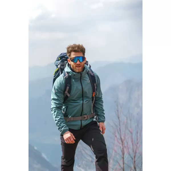  Muška vodootporna softshell jakna NORDBLANC EXPEDITIOUS NBSSM8323 ZELENA 