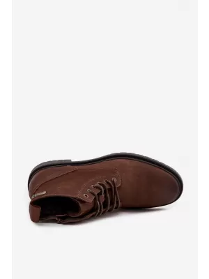 Muške gležnjače BIG STAR SHOES OO174149 SMEĐA/BEŽ