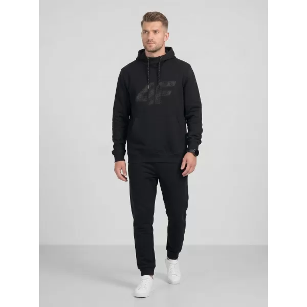  Muški sweatshirt 4F WMM00TSWSM2548 DUBOKA CRNA 