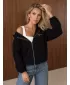 Ženski sweatshirt DSTREET BY1581 CRNA