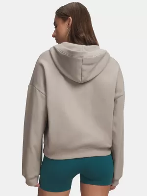 Ženski sweatshirt UNDER ARMOUR ICON FLEECE HZ HOODIE 6012843-203 SMEĐA