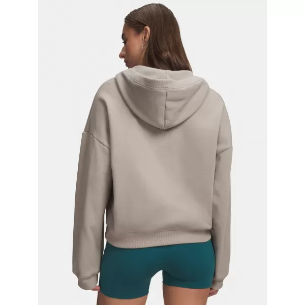  Ženski sweatshirt UNDER ARMOUR ICON FLEECE HZ HOODIE 6012843-203 SMEĐA 