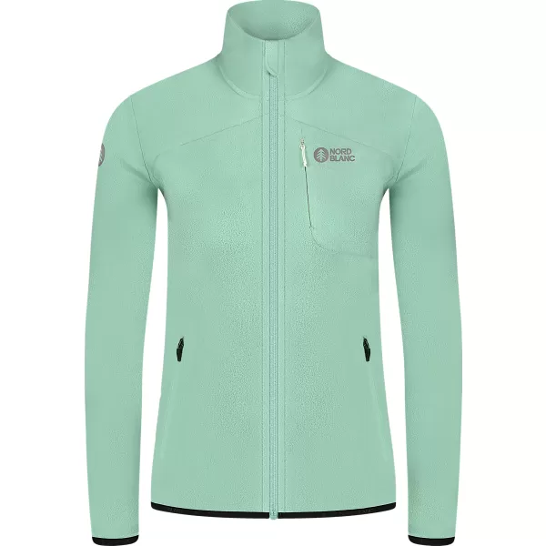  Ženska lagana majica od flisa NORDBLANC MAPLE NBSFL8374 ZELENA 