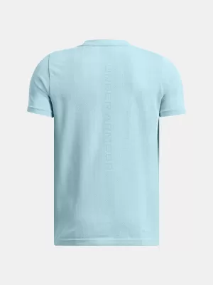 Majica za dječake UNDER ARMOUR VANISH SEAMLESS SS 1388130-494 PLAVA