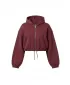 Ženski sweatshirt URBAN CLASSICS TB8635-00606 TAMNOCRVENA