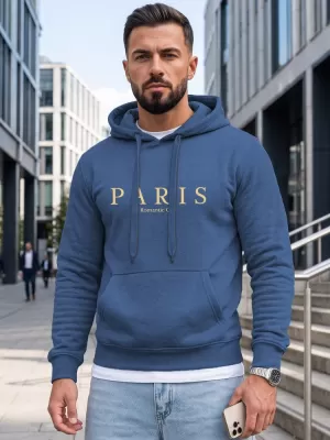 Muški sweatshirt DSTREET NX5147BX-17-09 PLAVA