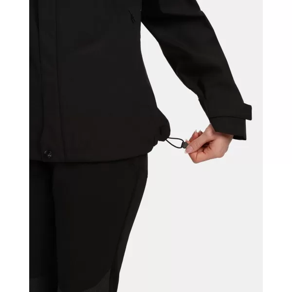  Ženska hardshell jakna KILPI MONTANA-W 1L0102KI CRNA 