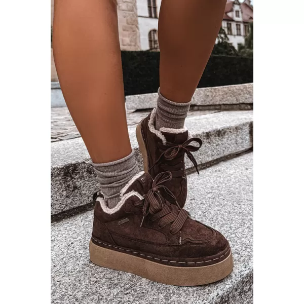  Ženske cipele BIG STAR SHOES UU274188 SMEĐE/BEŽ SJENE 