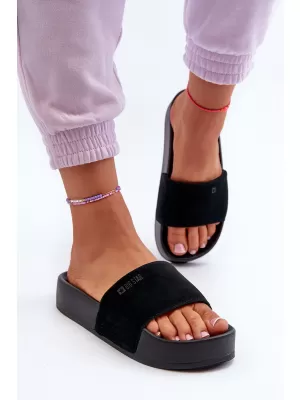 Ženske papuče BIG STAR SHOES NN274A670 CRNA