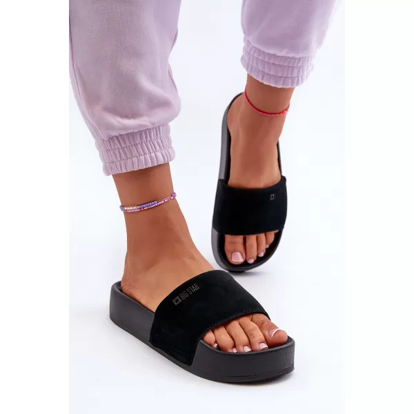  Ženske papuče BIG STAR SHOES NN274A670 CRNA 
