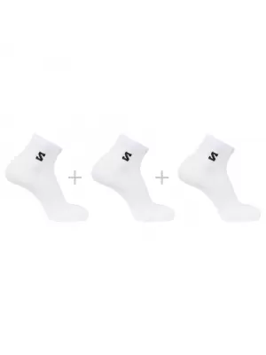 Čarape SALOMON EVERYDAY LITE QUARTER 3-PACK LC2911800 BIJELA