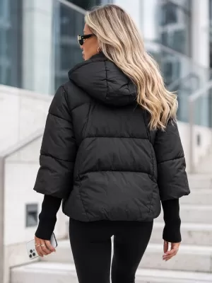 Ženska jakna DSTREET TY5826 CRNA