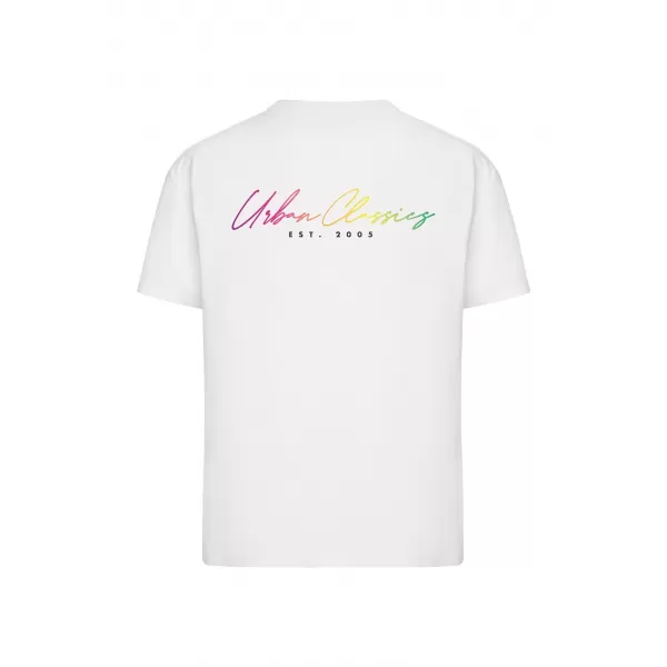  Ženska majica kratkih rukava URBAN CLASSICS TB8754 BIJELA 